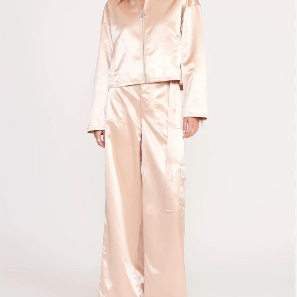STAUD Shay pant in Beige. Size 2